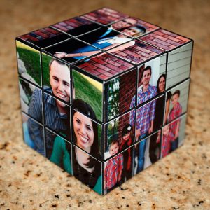 Красивый, уникальный и интеллектуальный подарок - кубик-рубика из фотографий