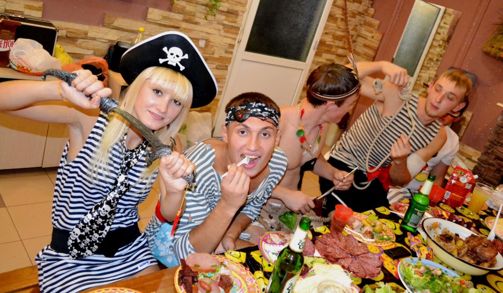 вечеринка пиратов
