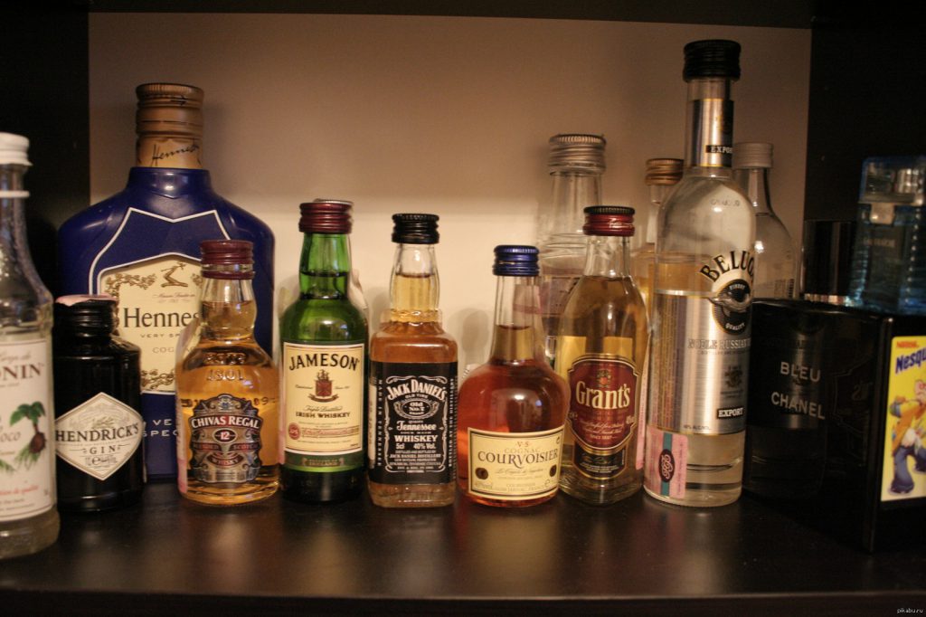 коллекция алкоголя